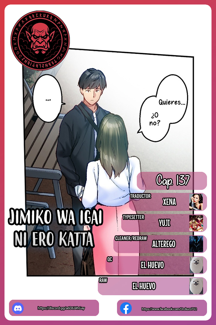 Jimiko wa Igai ni Ero Katta Capítulo 137 - Page 1