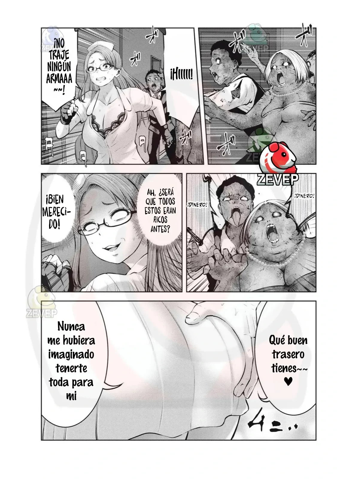 ZOMBIE SEKAI DE HAREM WO TSUKUROU Capítulo 14 - Page 26