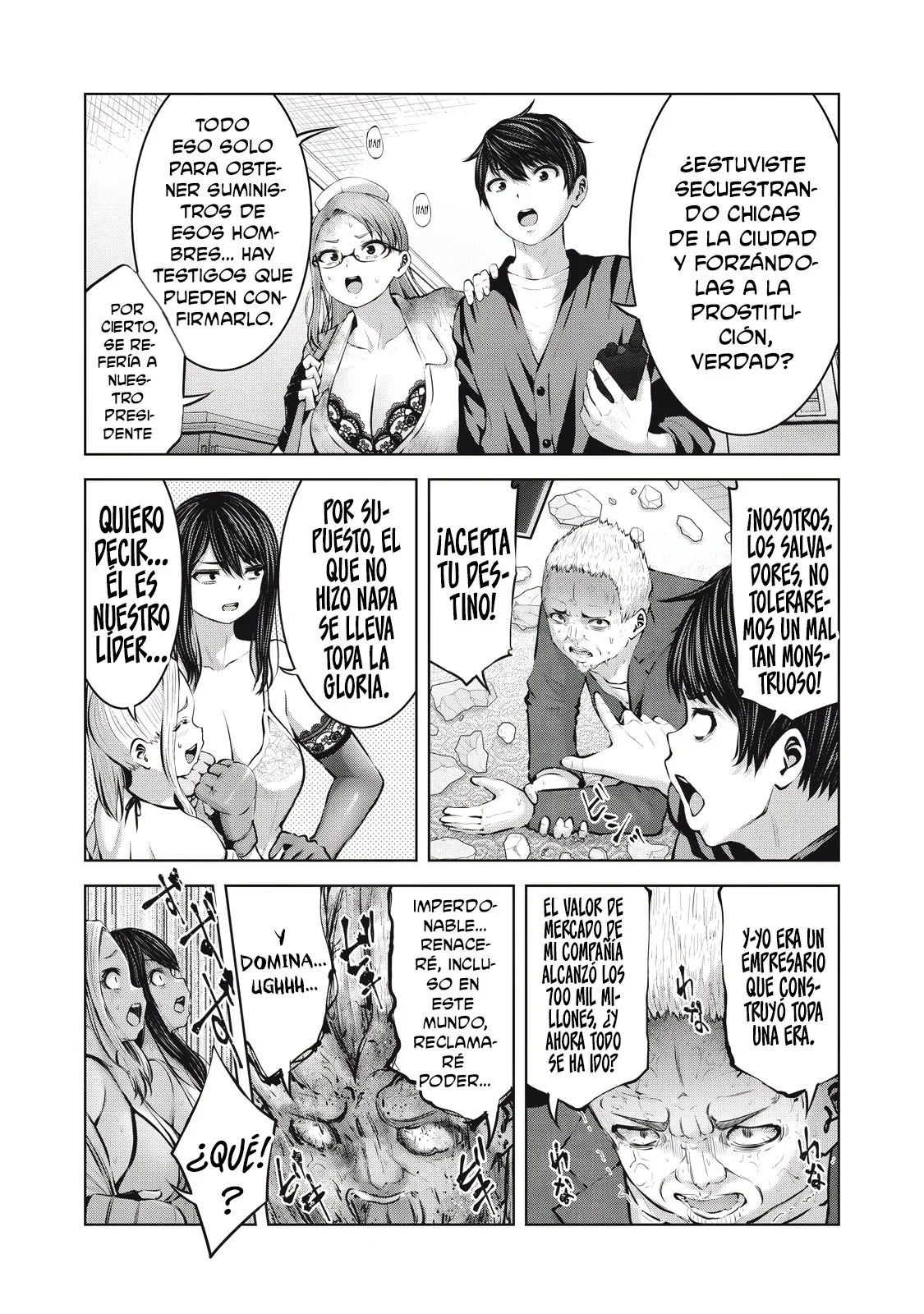 ZOMBIE SEKAI DE HAREM WO TSUKUROU Capítulo 15.1 - Page 6