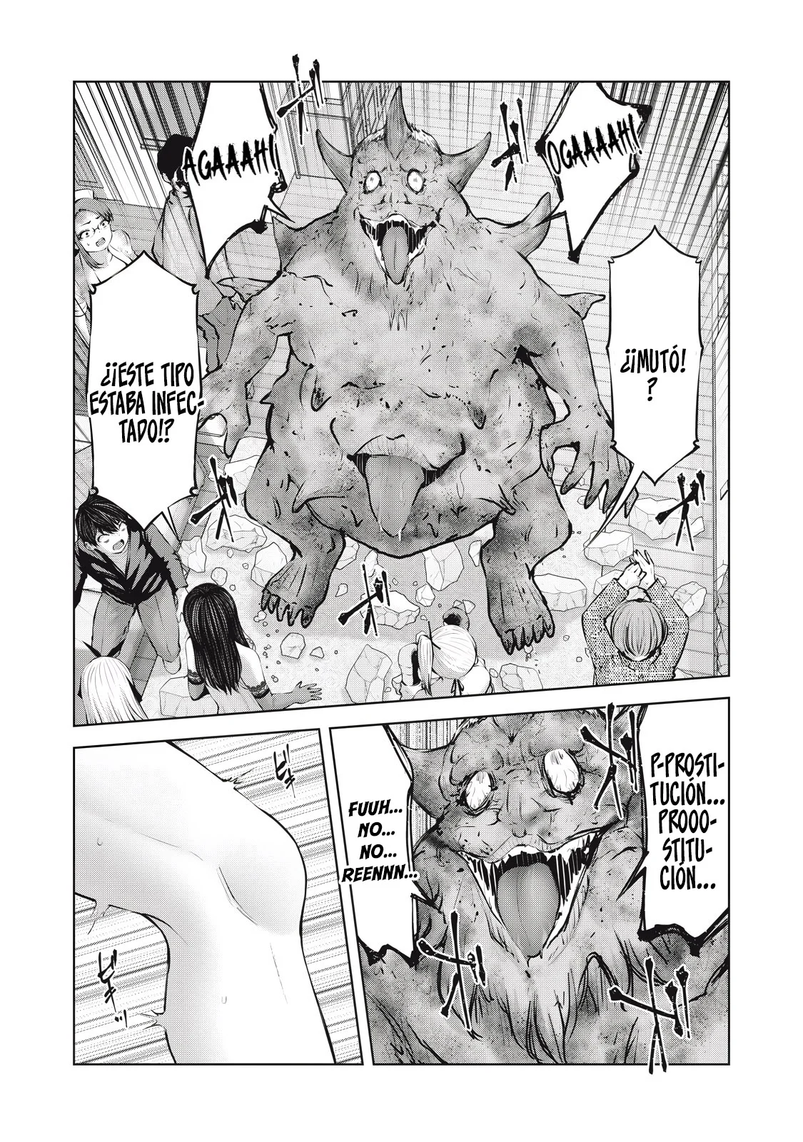 ZOMBIE SEKAI DE HAREM WO TSUKUROU Capítulo 15.1 - Page 7