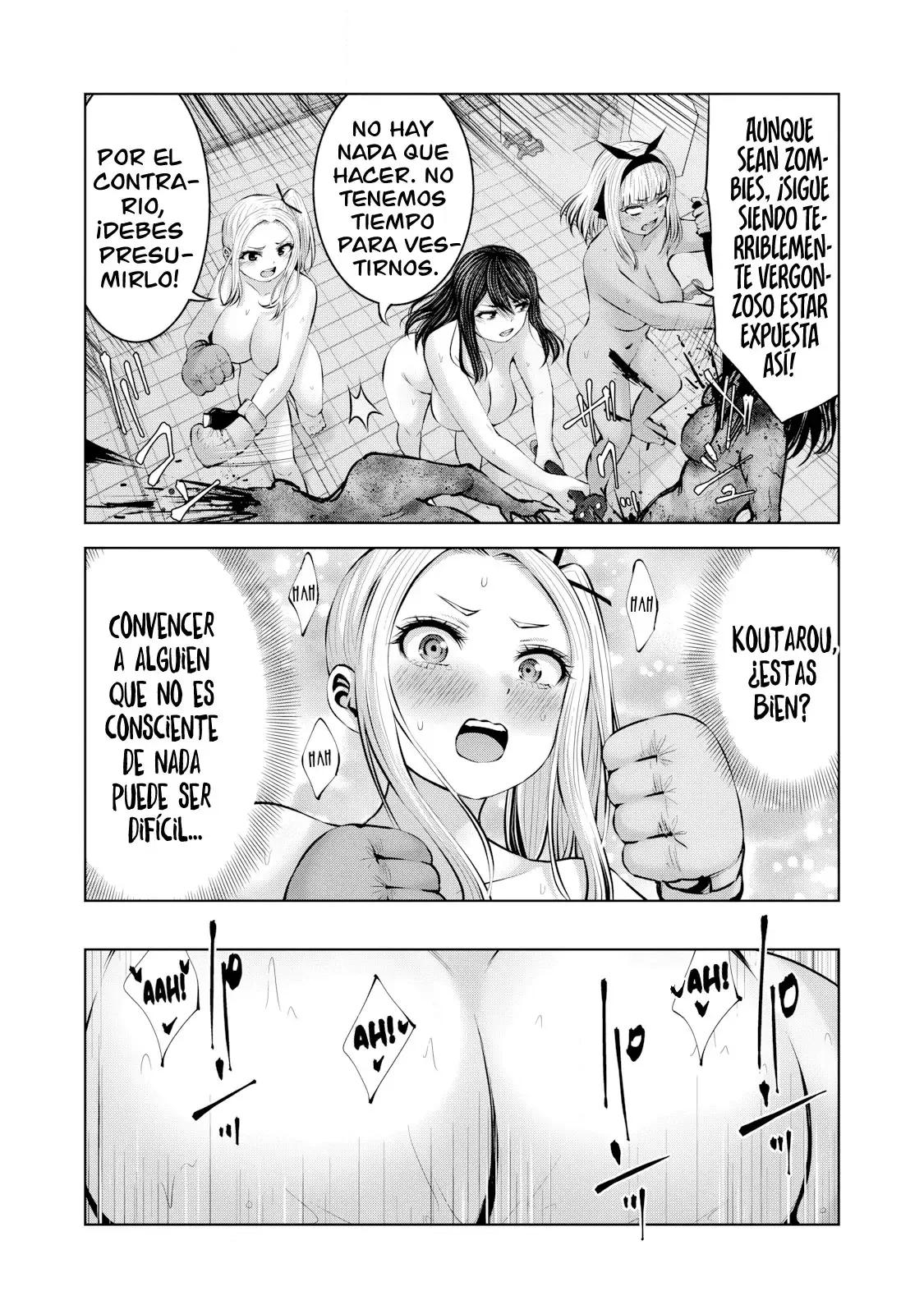 ZOMBIE SEKAI DE HAREM WO TSUKUROU Capítulo 15 - Page 35