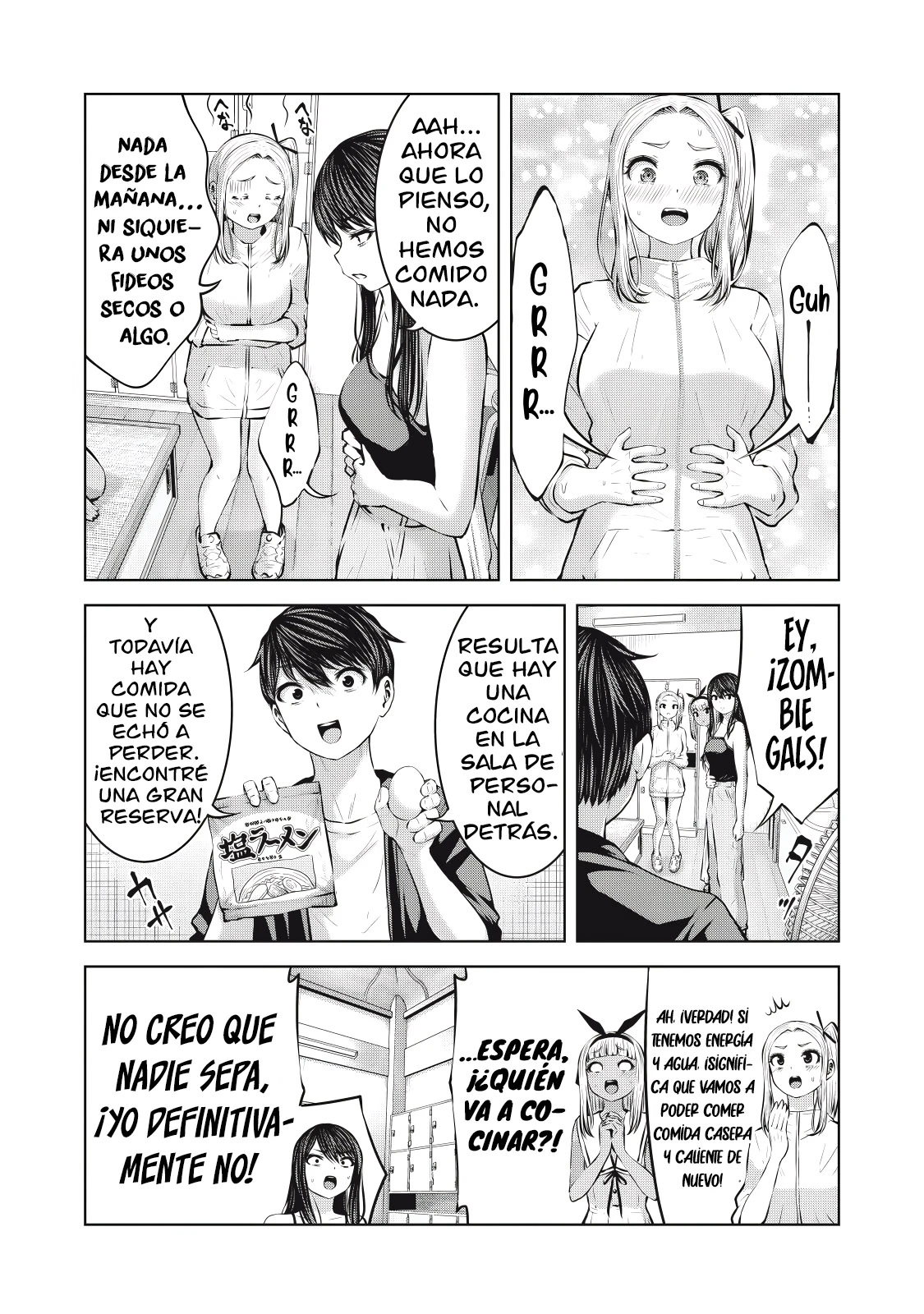 ZOMBIE SEKAI DE HAREM WO TSUKUROU Capítulo 16.1 - Page 10
