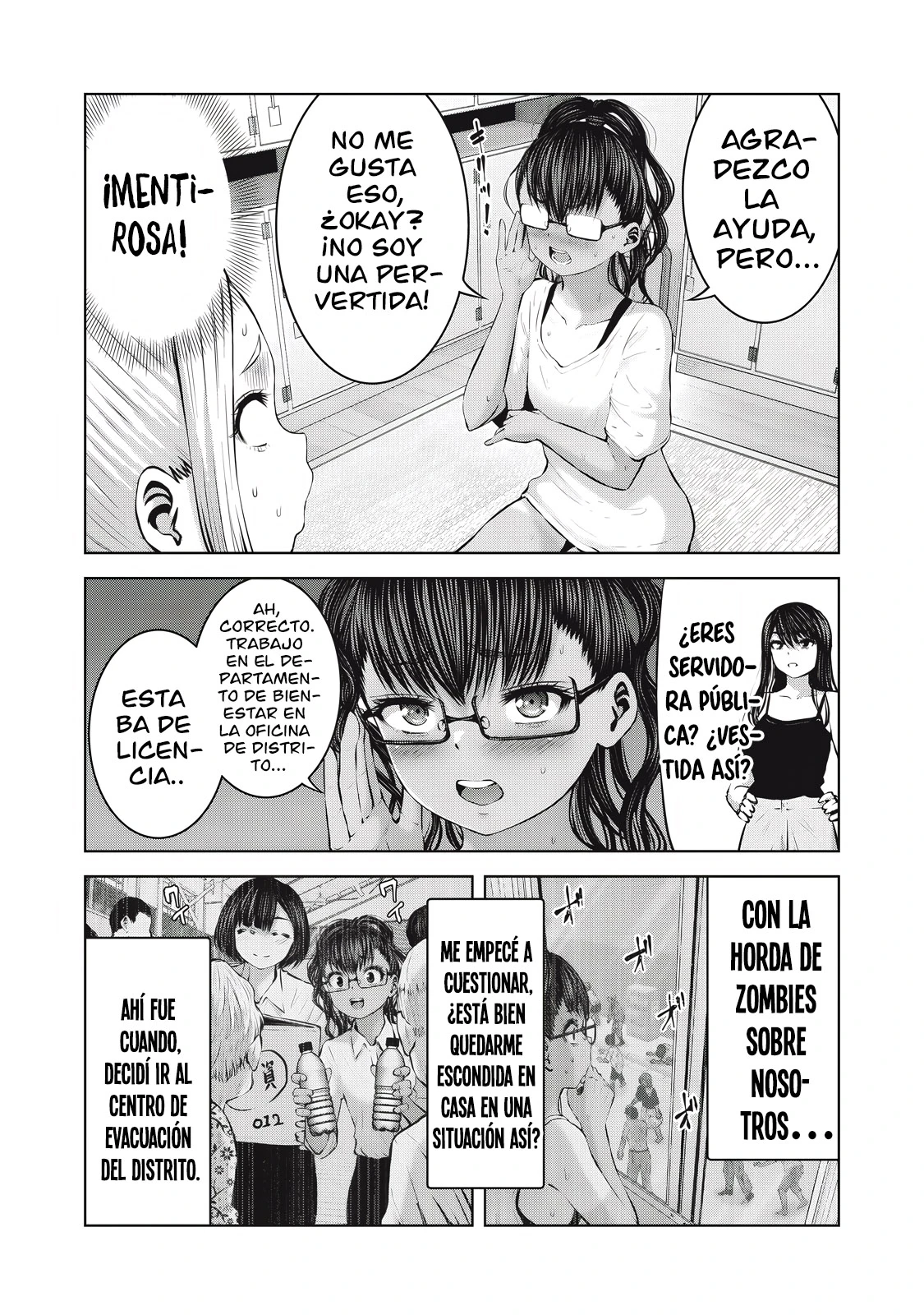 ZOMBIE SEKAI DE HAREM WO TSUKUROU Capítulo 16.1 - Page 8