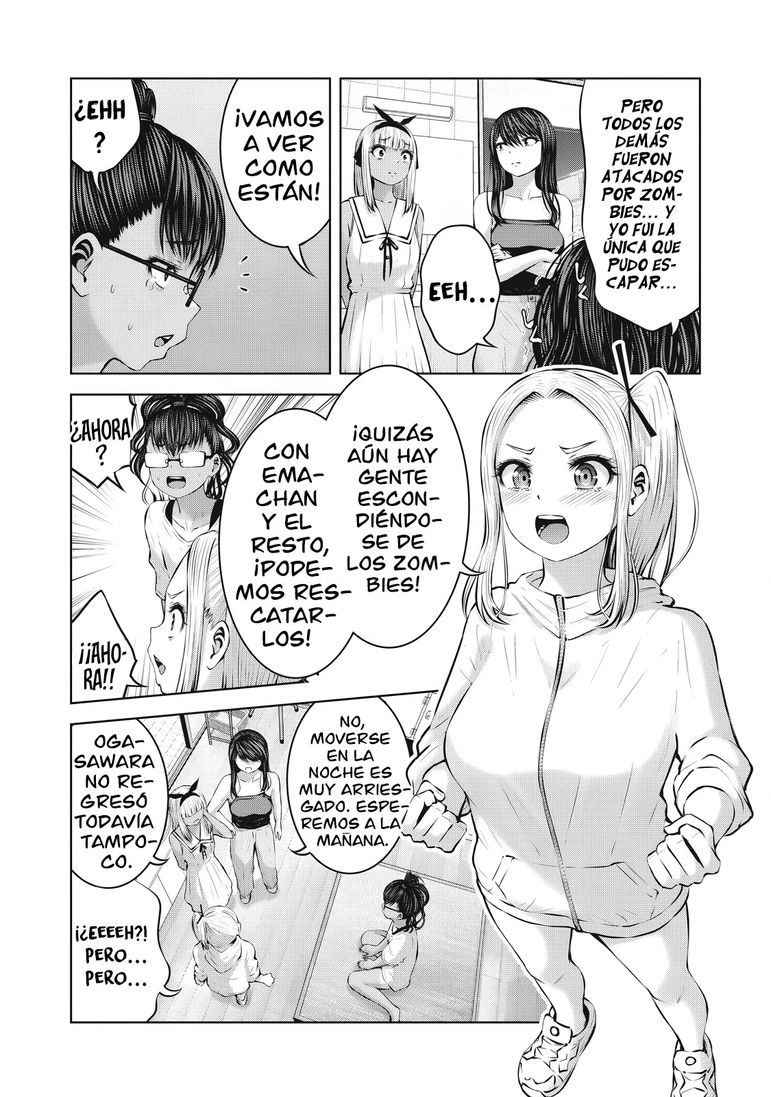 ZOMBIE SEKAI DE HAREM WO TSUKUROU Capítulo 16.1 - Page 9