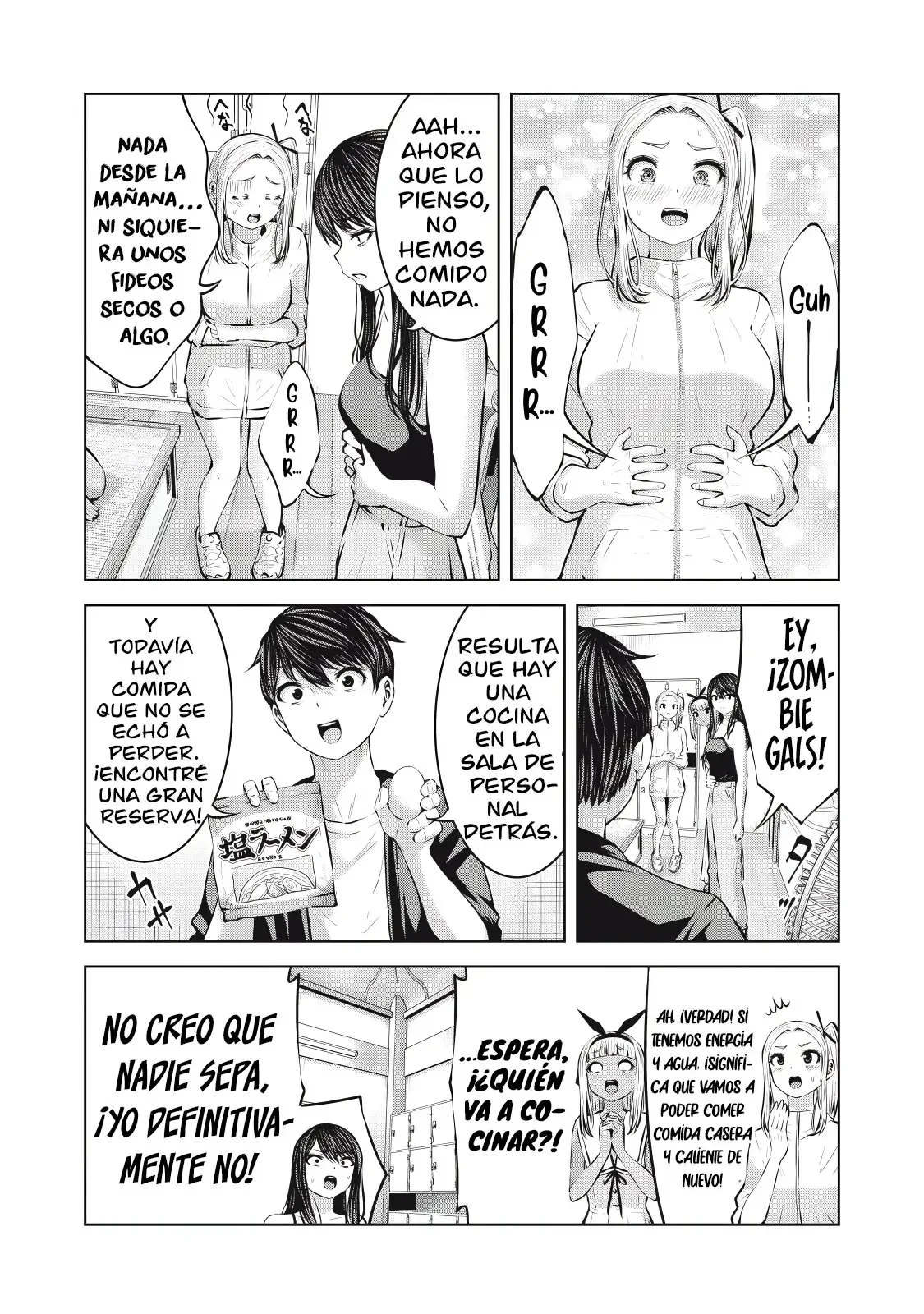 ZOMBIE SEKAI DE HAREM WO TSUKUROU Capítulo 16 - Page 10