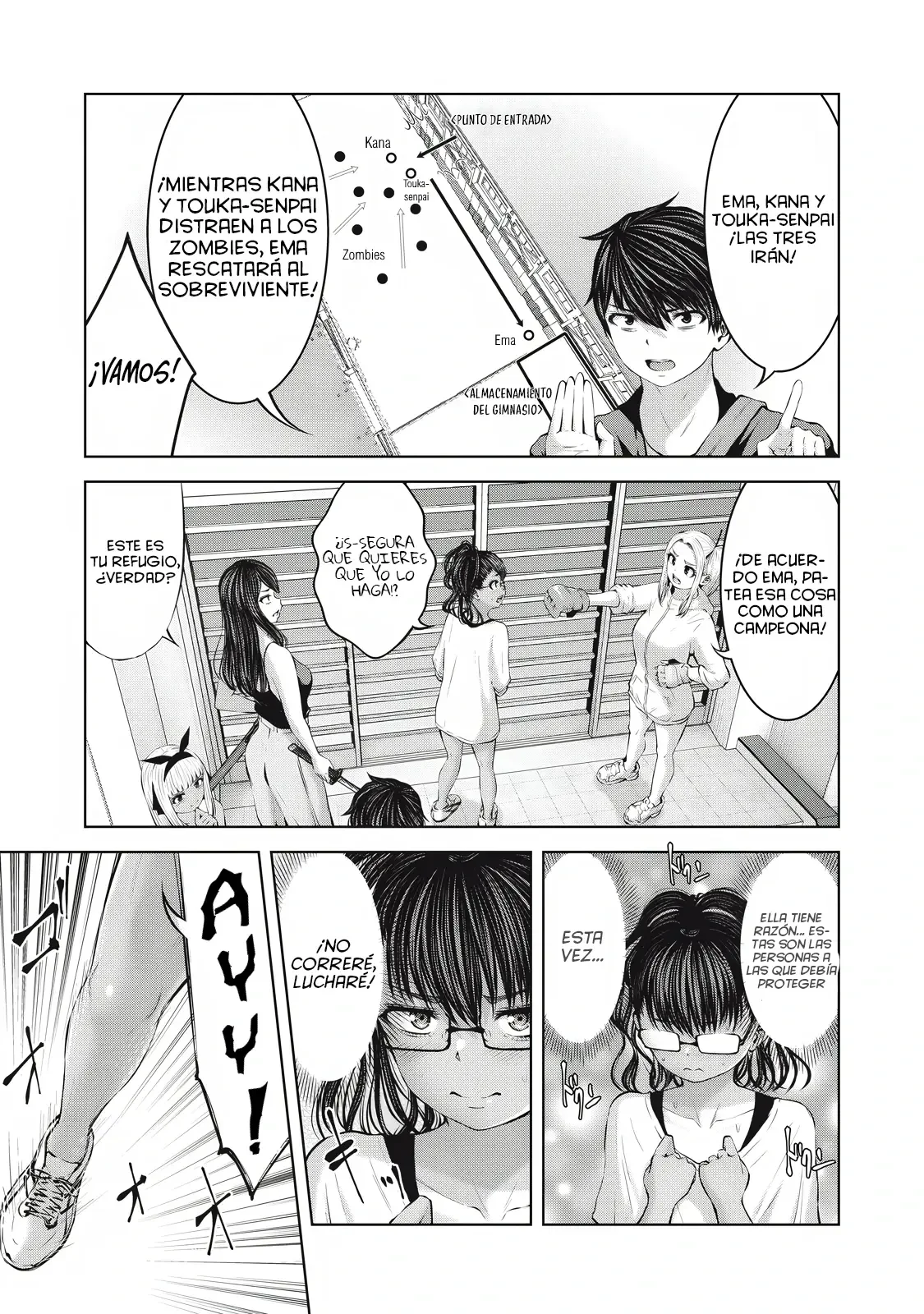 ZOMBIE SEKAI DE HAREM WO TSUKUROU Capítulo 16 - Page 23