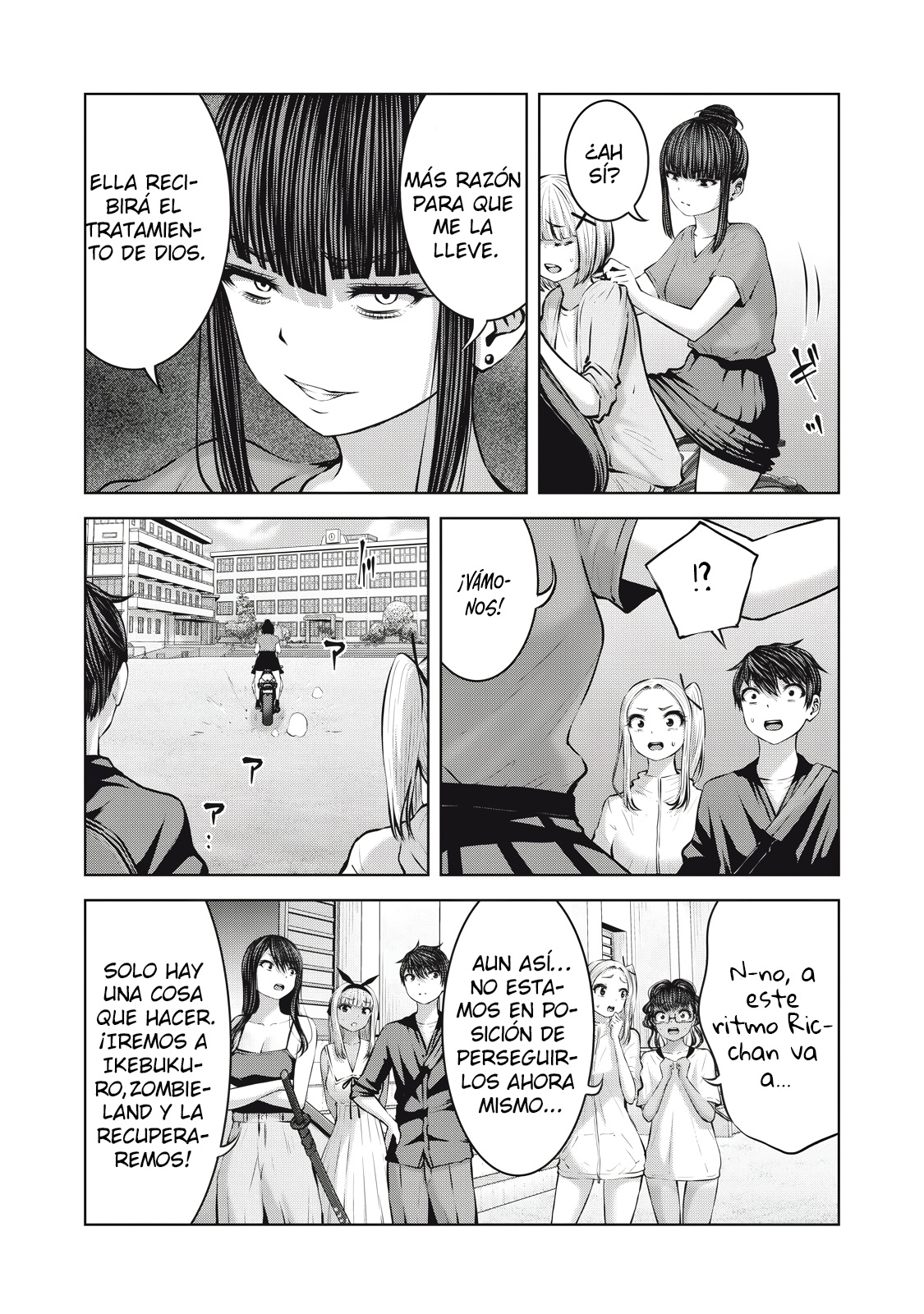 ZOMBIE SEKAI DE HAREM WO TSUKUROU Capítulo 18.1 - Page 8