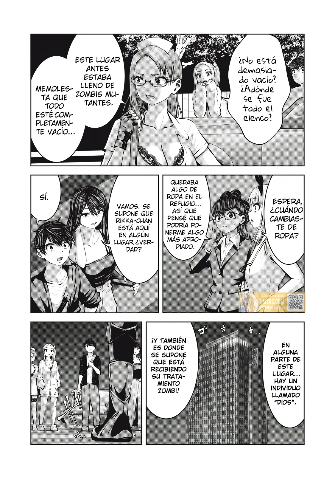 ZOMBIE SEKAI DE HAREM WO TSUKUROU Capítulo 18.2 - Page 1