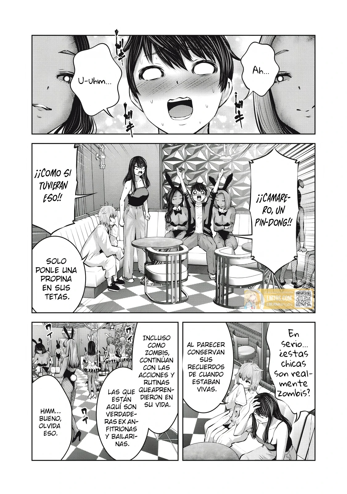 ZOMBIE SEKAI DE HAREM WO TSUKUROU Capítulo 18.2 - Page 14