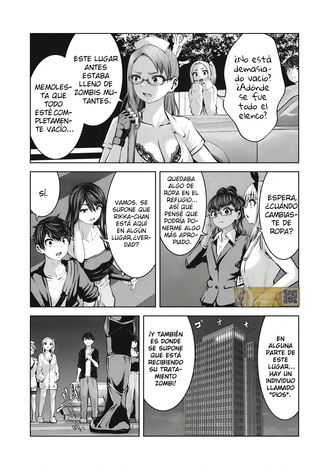 ZOMBIE SEKAI DE HAREM WO TSUKUROU Capítulo 18 - Page 17
