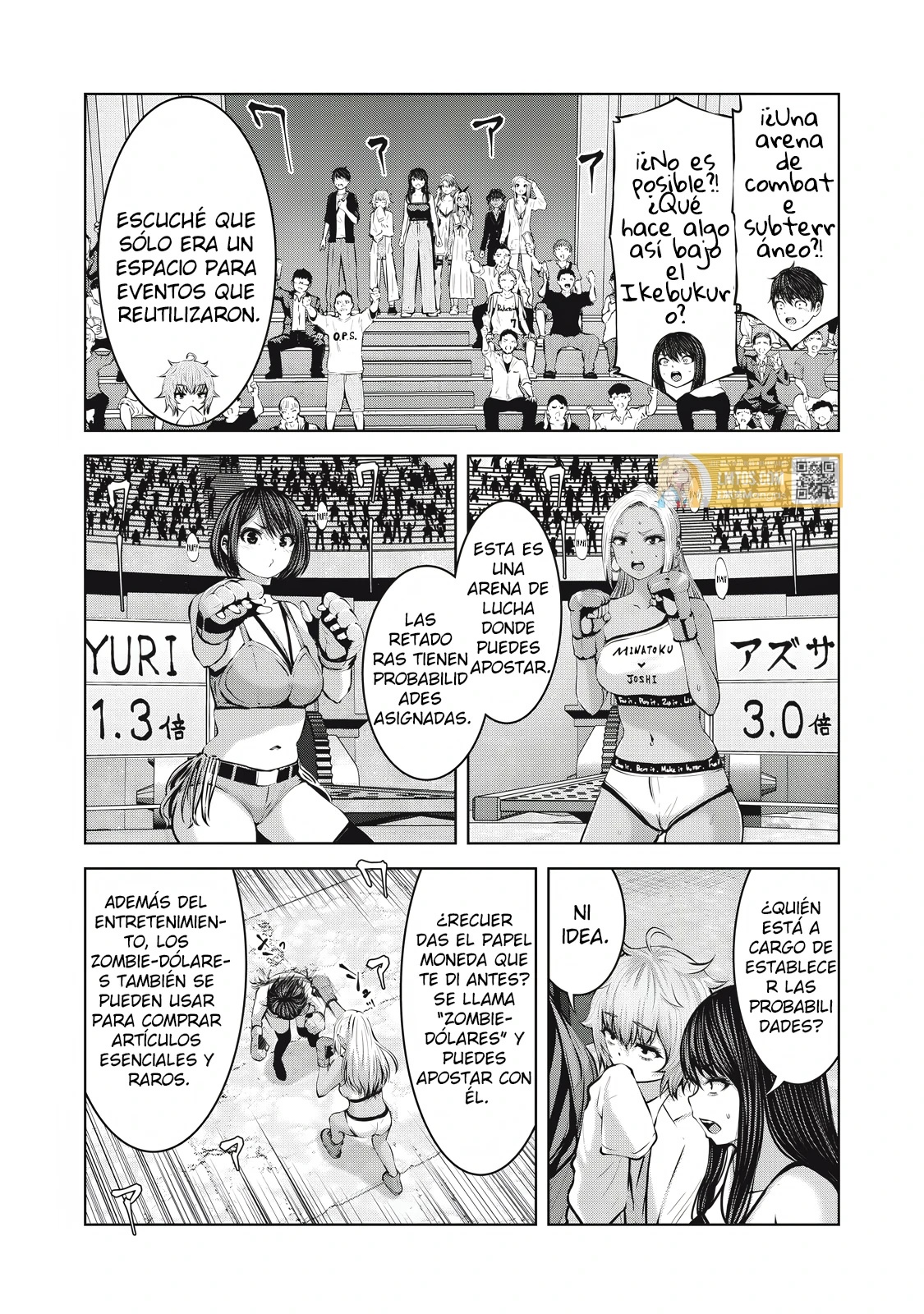 ZOMBIE SEKAI DE HAREM WO TSUKUROU Capítulo 19.2 - Page 2