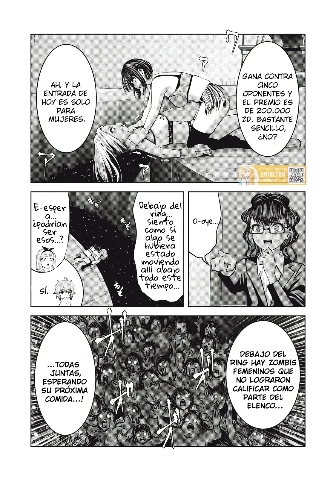 ZOMBIE SEKAI DE HAREM WO TSUKUROU Capítulo 19.2 - Page 4