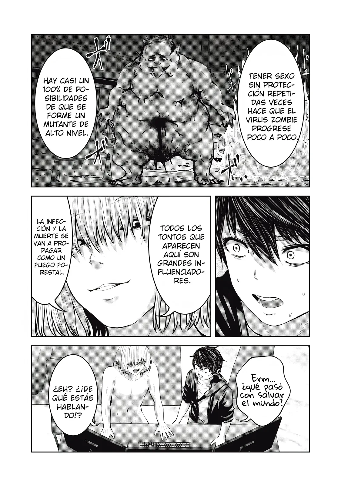 ZOMBIE SEKAI DE HAREM WO TSUKUROU Capítulo 21.2 - Page 12