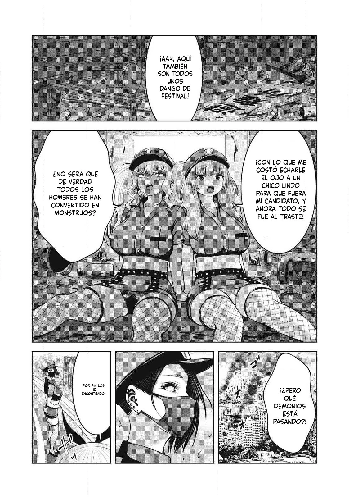 ZOMBIE SEKAI DE HAREM WO TSUKUROU Capítulo 24.1 - Page 15