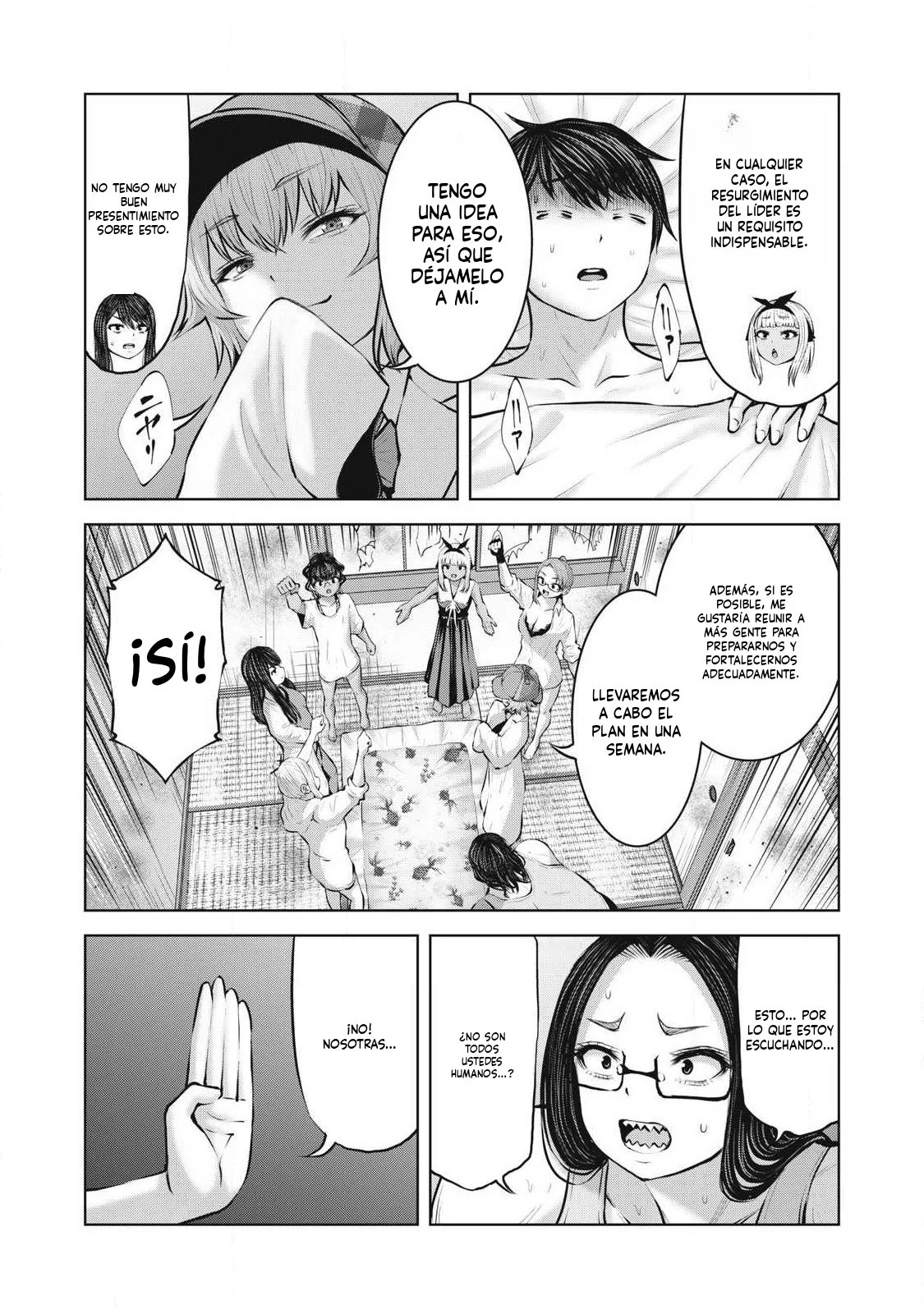 ZOMBIE SEKAI DE HAREM WO TSUKUROU Capítulo 24.1 - Page 9