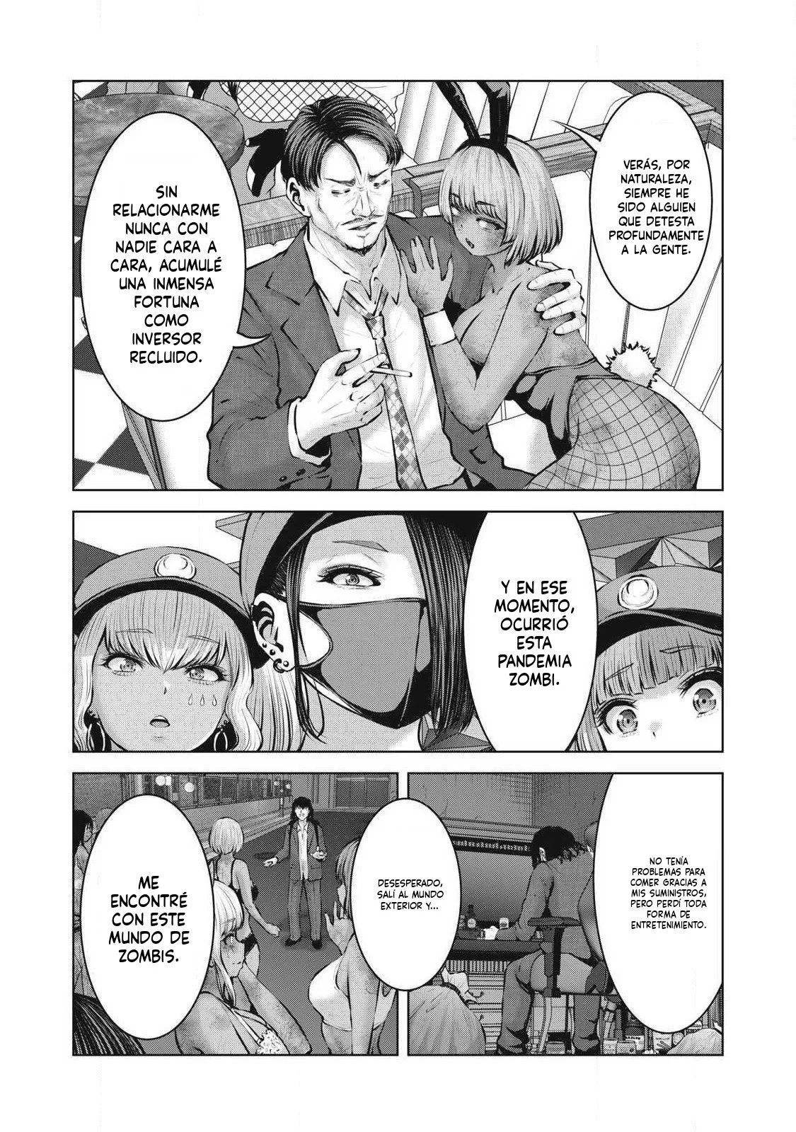 ZOMBIE SEKAI DE HAREM WO TSUKUROU Capítulo 25.1 - Page 4