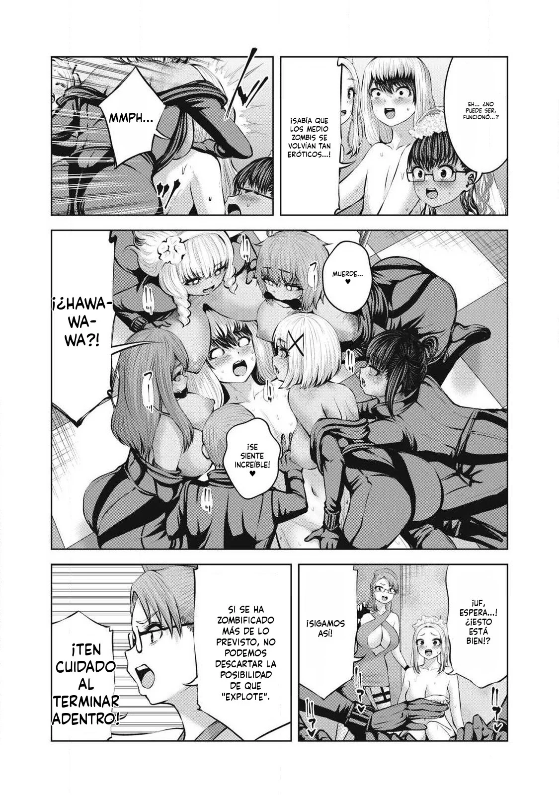 ZOMBIE SEKAI DE HAREM WO TSUKUROU Capítulo 26.1 - Page 5