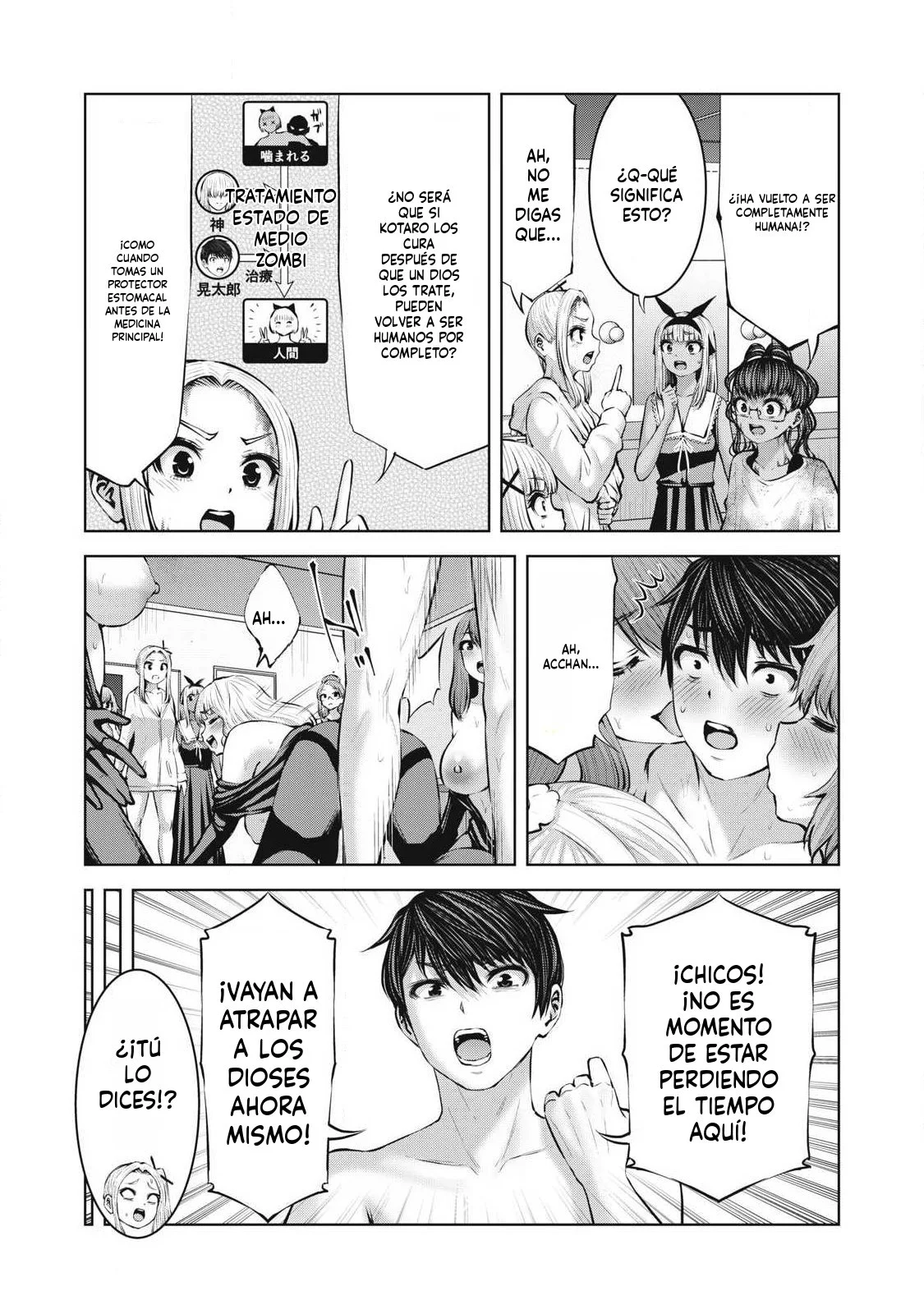 ZOMBIE SEKAI DE HAREM WO TSUKUROU Capítulo 27.2 - Page 5