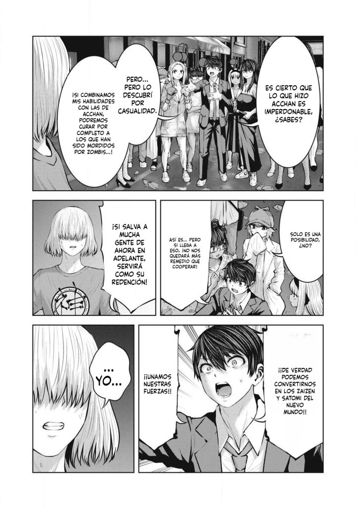 ZOMBIE SEKAI DE HAREM WO TSUKUROU Capítulo 28.2 - Page 3