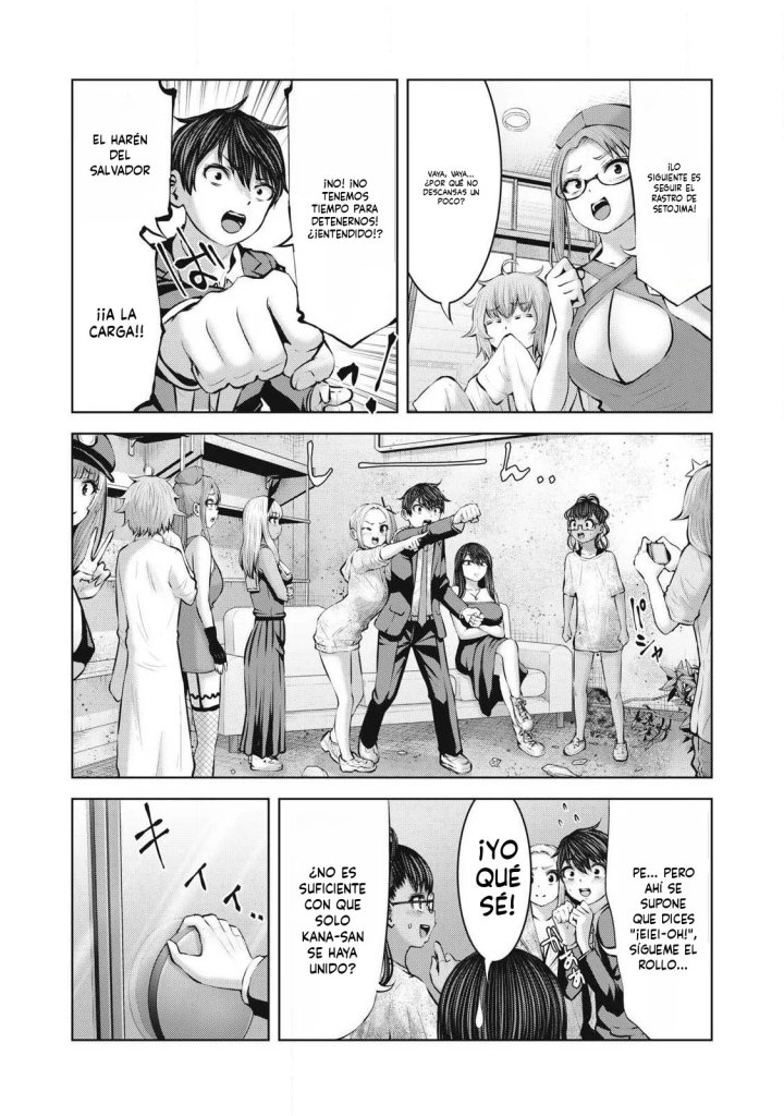 ZOMBIE SEKAI DE HAREM WO TSUKUROU Capítulo 29.1 - Page 11