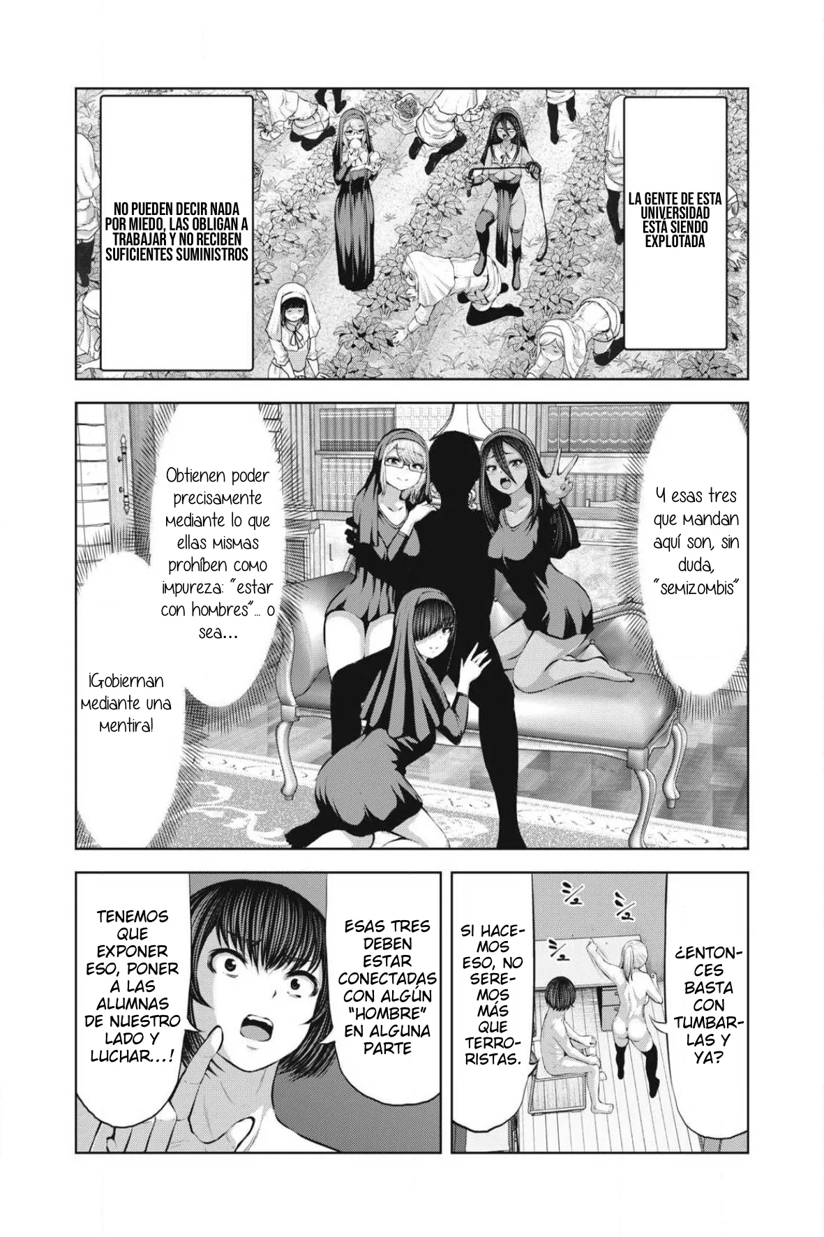 ZOMBIE SEKAI DE HAREM WO TSUKUROU Capítulo 31.2 - Page 17