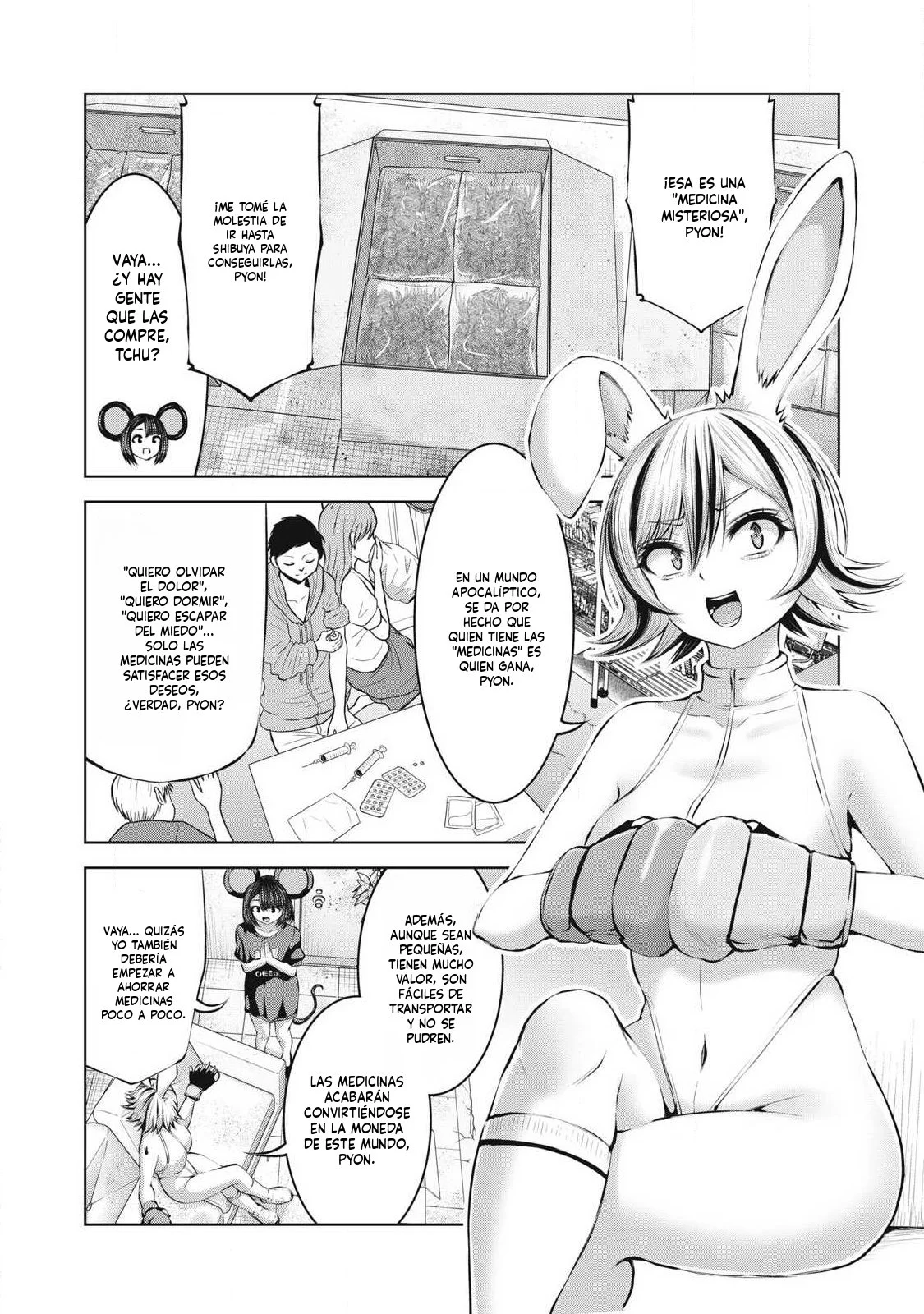 ZOMBIE SEKAI DE HAREM WO TSUKUROU Capítulo 33.1 - Page 9