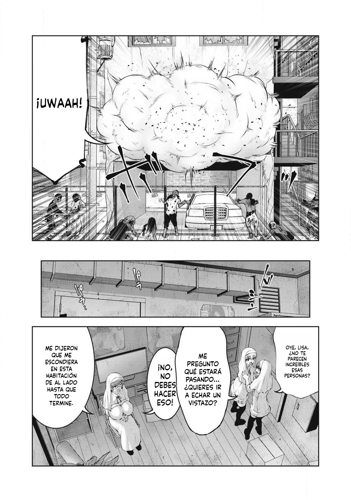 ZOMBIE SEKAI DE HAREM WO TSUKUROU Capítulo 33.1 - Page 16