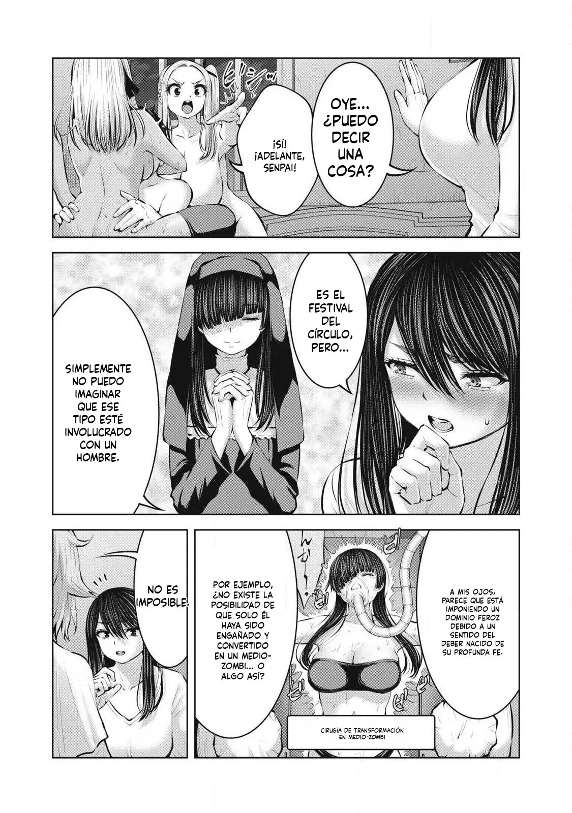 ZOMBIE SEKAI DE HAREM WO TSUKUROU Capítulo 35.2 - Page 13