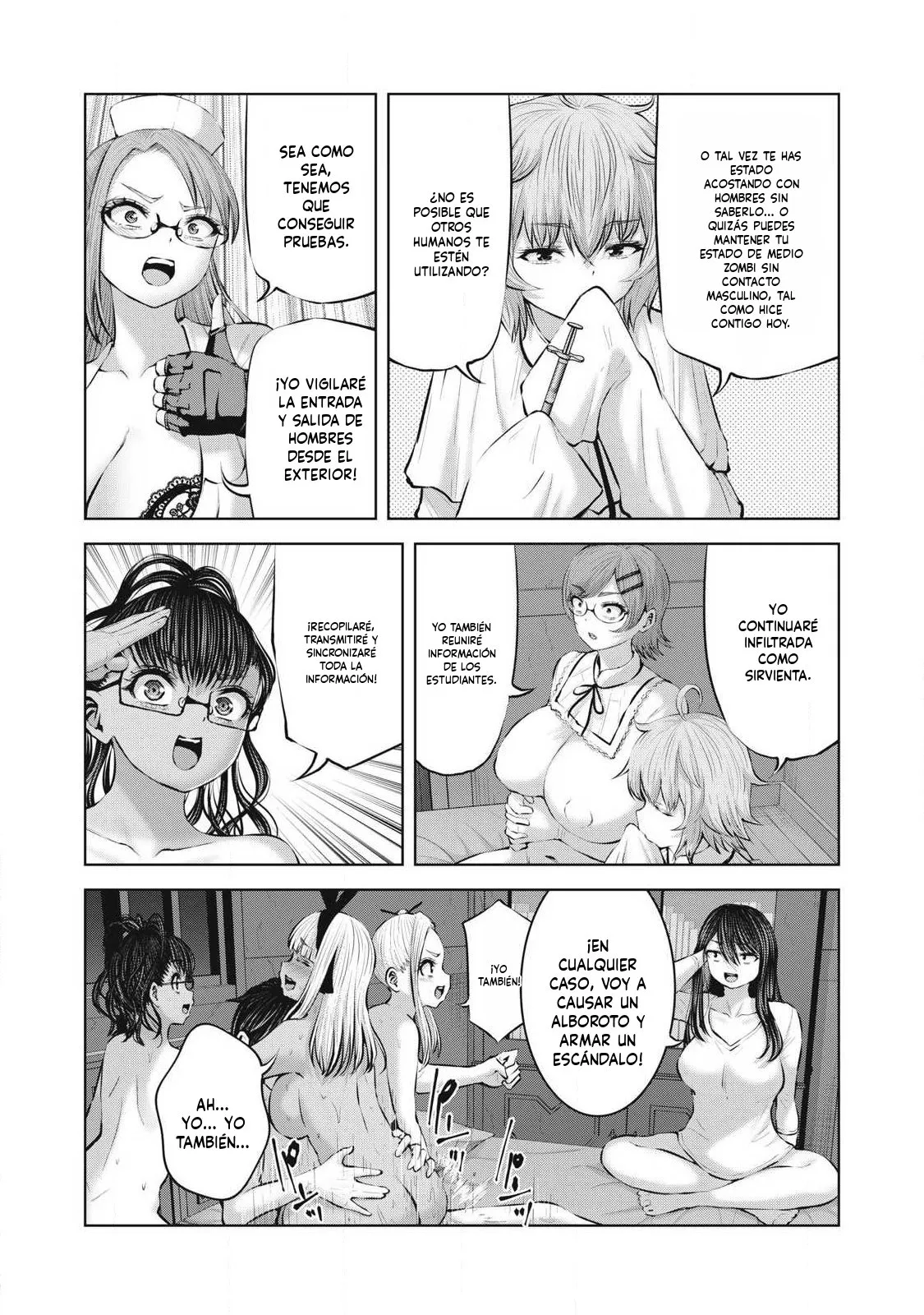 ZOMBIE SEKAI DE HAREM WO TSUKUROU Capítulo 35.2 - Page 14