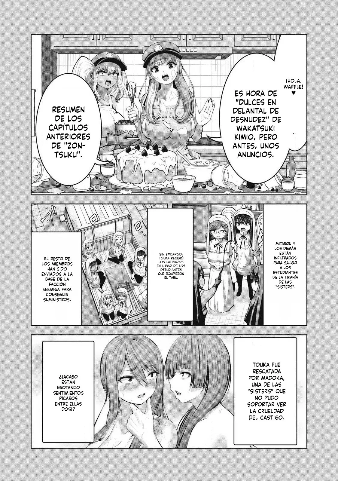 ZOMBIE SEKAI DE HAREM WO TSUKUROU Capítulo 36.1 - Page 3