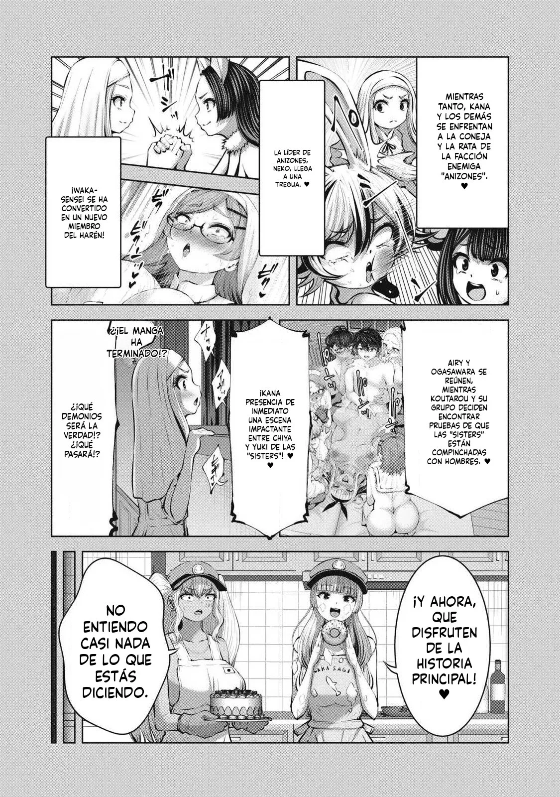 ZOMBIE SEKAI DE HAREM WO TSUKUROU Capítulo 36.1 - Page 4