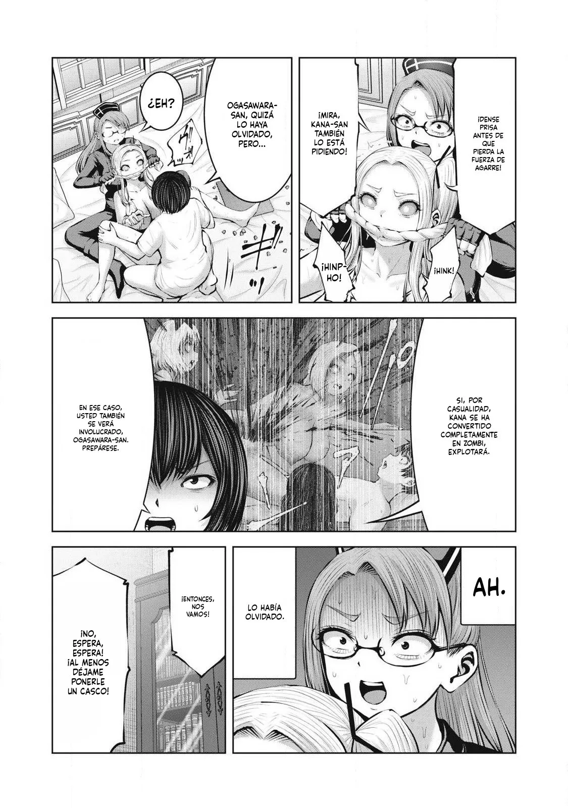 ZOMBIE SEKAI DE HAREM WO TSUKUROU Capítulo 37.1 - Page 8