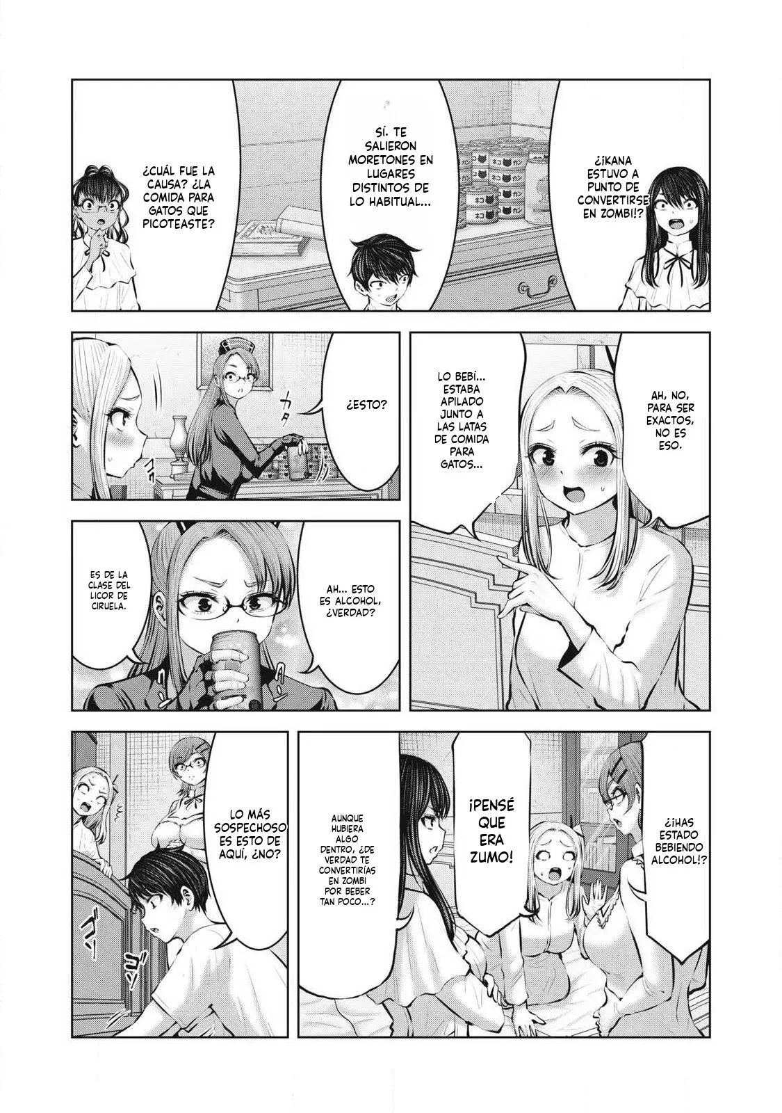 ZOMBIE SEKAI DE HAREM WO TSUKUROU Capítulo 37.1 - Page 13