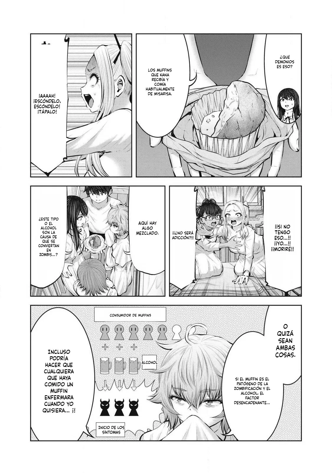 ZOMBIE SEKAI DE HAREM WO TSUKUROU Capítulo 37.1 - Page 14