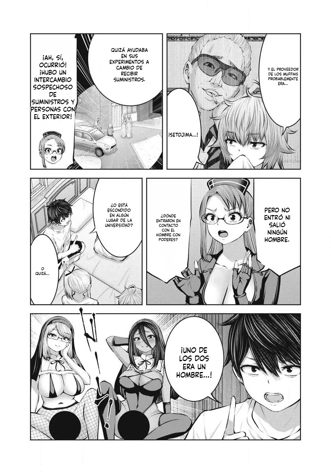 ZOMBIE SEKAI DE HAREM WO TSUKUROU Capítulo 37.1 - Page 17
