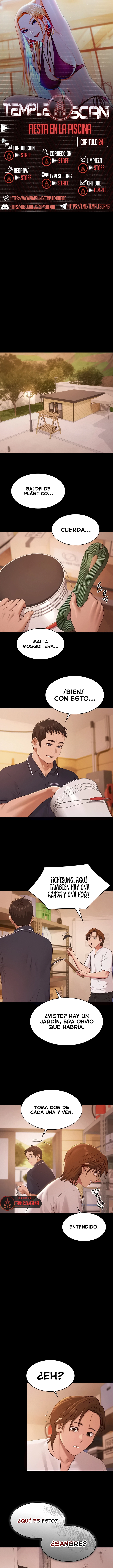 Fiesta en la piscina Capítulo 24 - Page 1