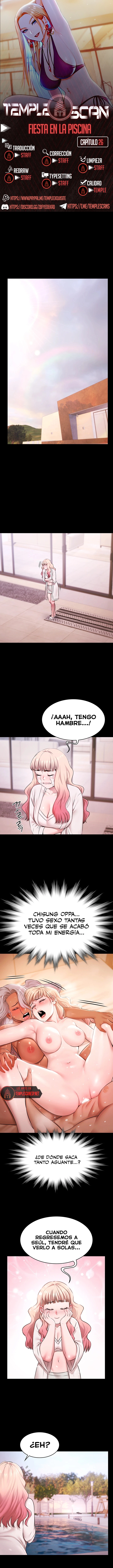 Fiesta en la piscina Capítulo 26 - Page 1