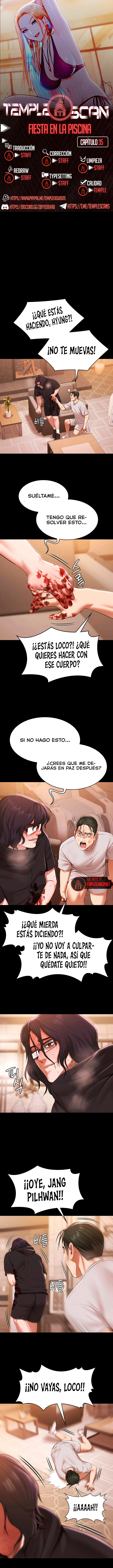 Fiesta en la piscina Capítulo 35 - Page 1