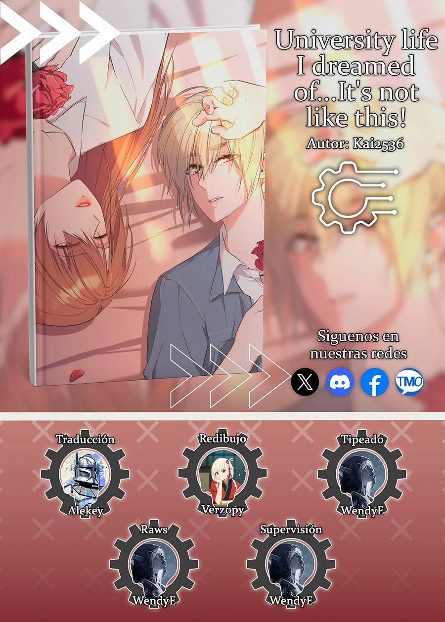University life I dreamed of…It’s not like this! Capítulo 122 - Page 1