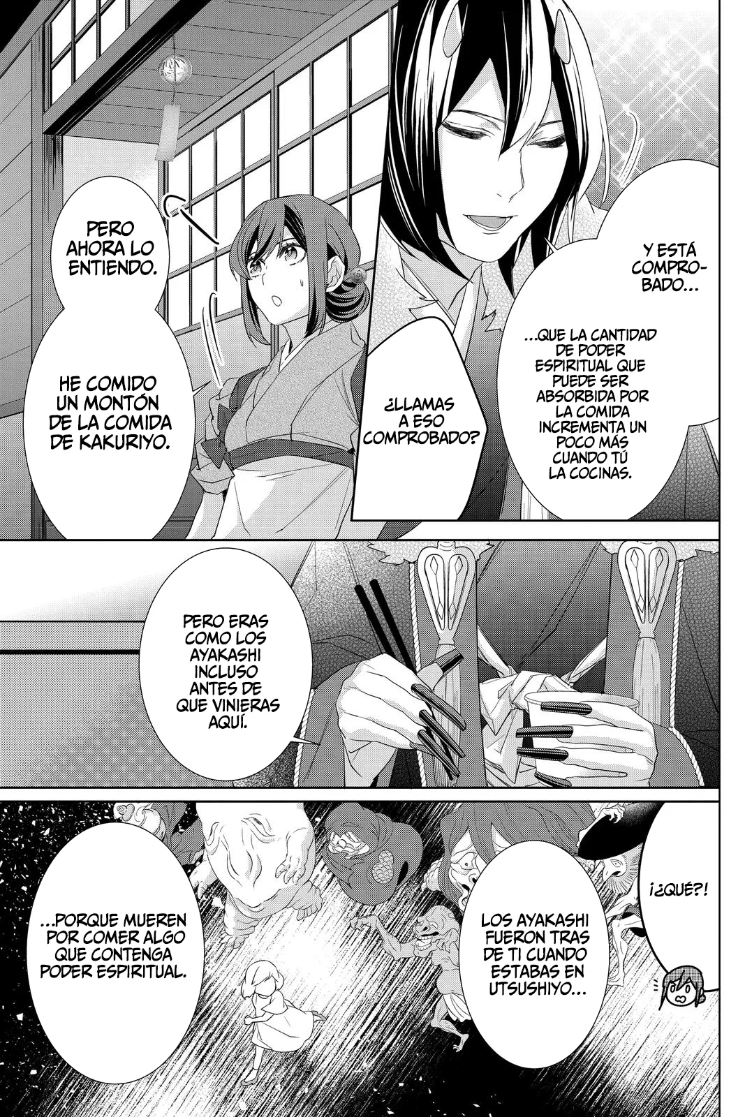 Kakuriyo no Yadomeshi Capítulo 34 - Page 12