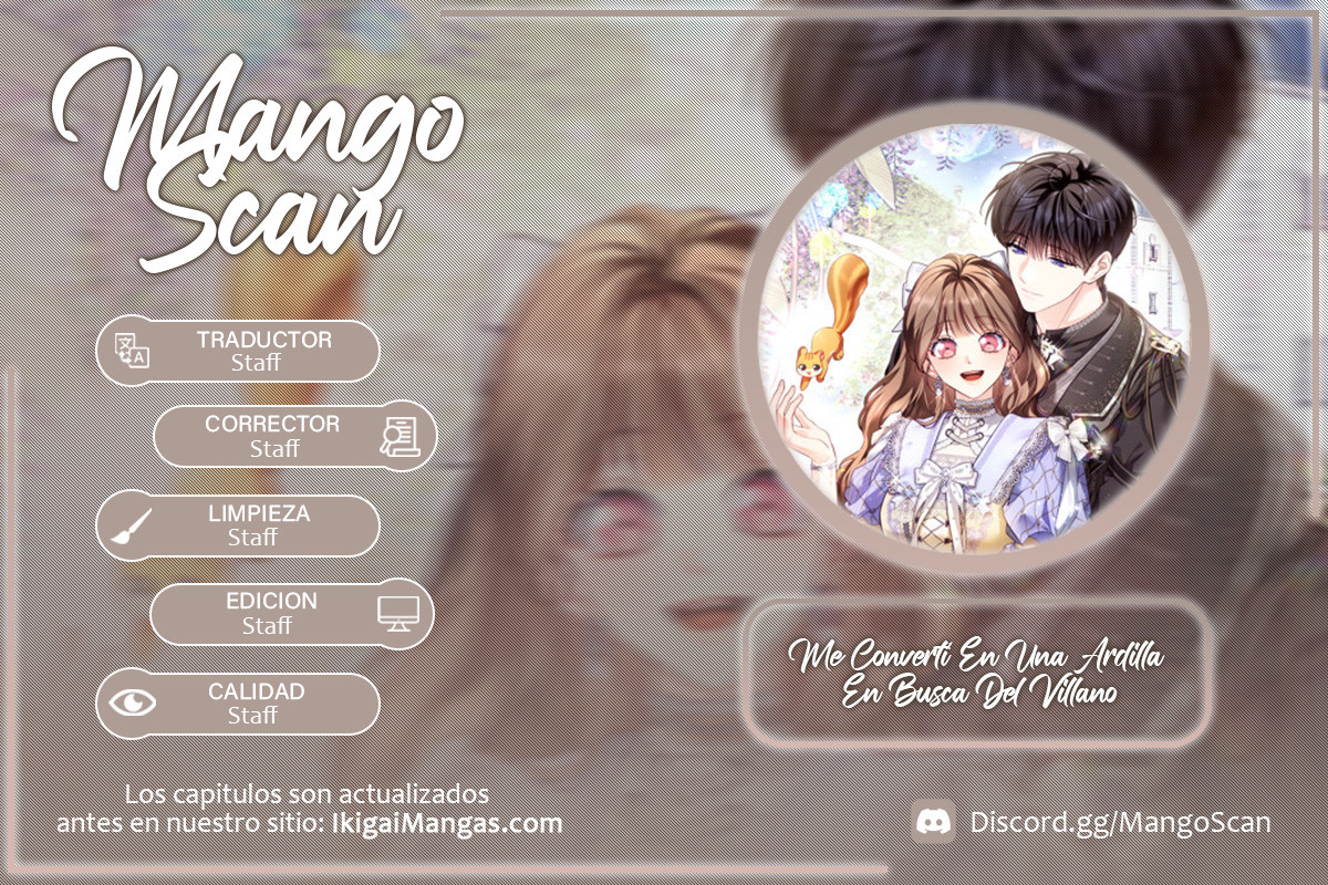 Me convertí en una ardilla que salvó al villano Capítulo 71 - Page 1