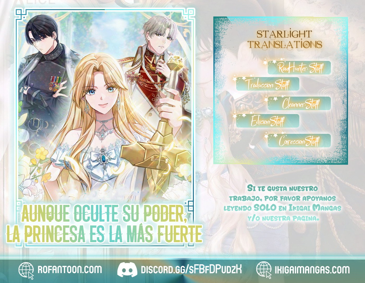 Aunque oculte su poder, La princesa es la más fuerte Capítulo 40 - Page 1