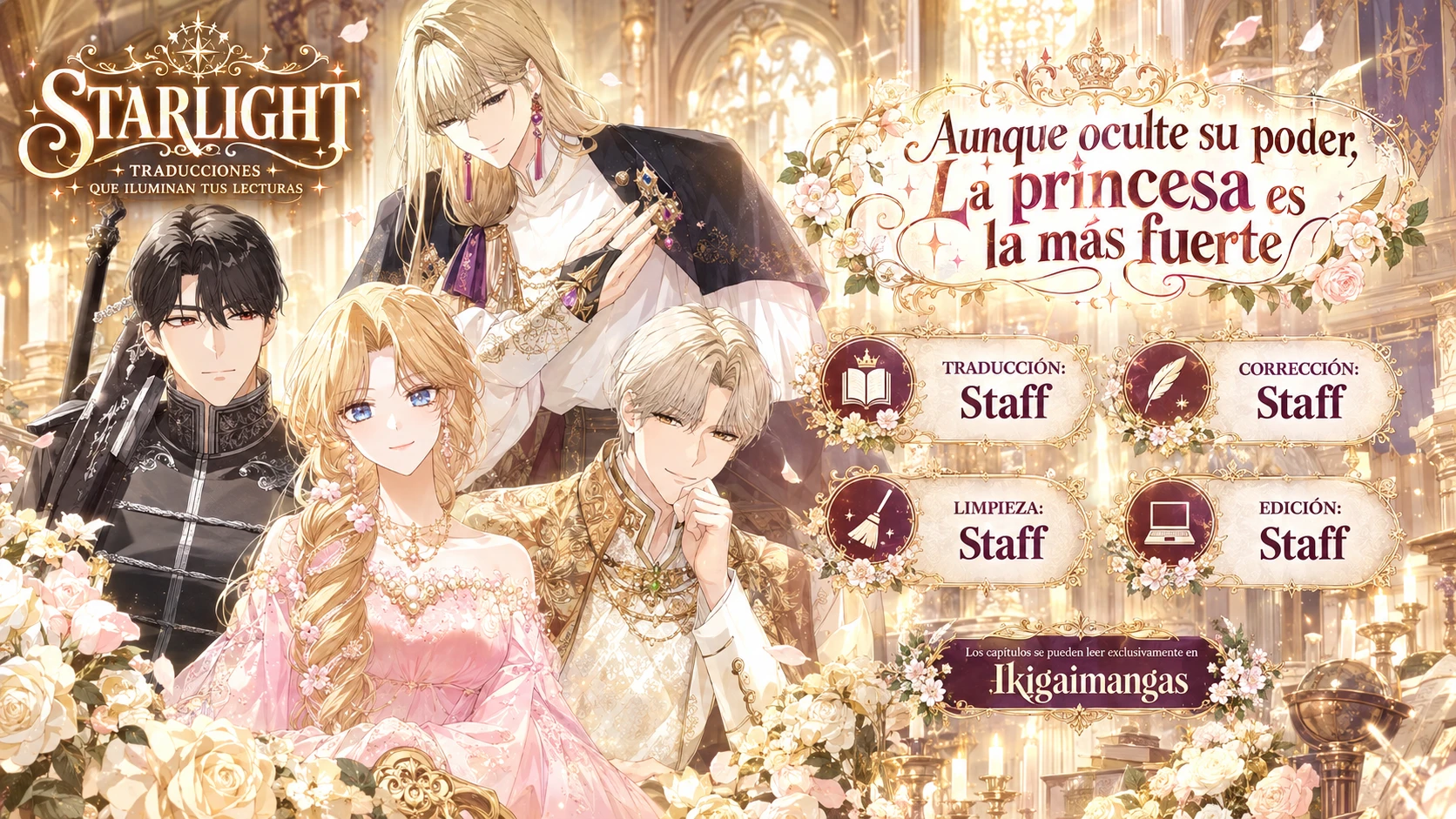 Aunque oculte su poder, La princesa es la más fuerte Capítulo 44 - Page 1