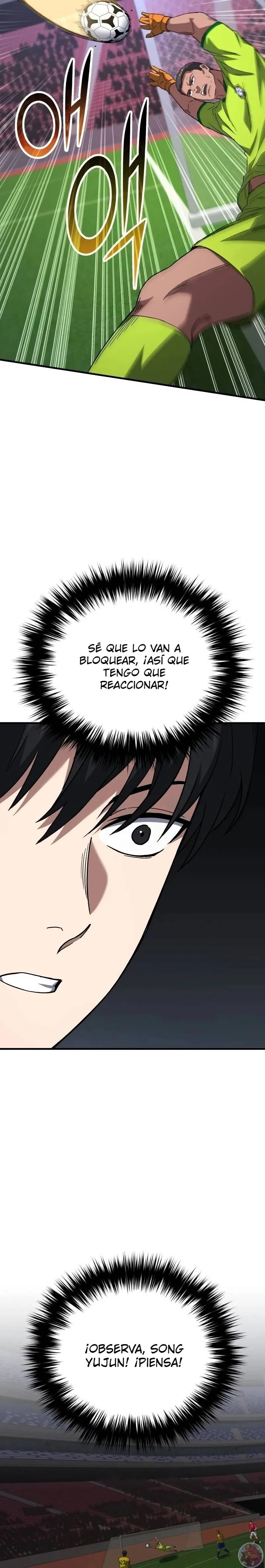 El pase del centrocampista genio es especial Capítulo 13 - Page 35