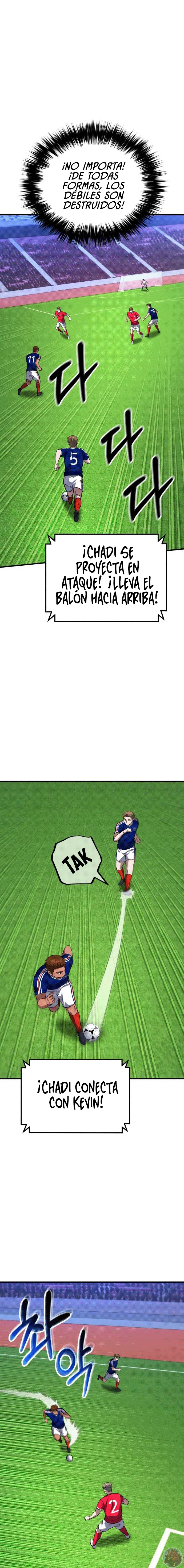 El pase del centrocampista genio es especial Capítulo 17 - Page 17
