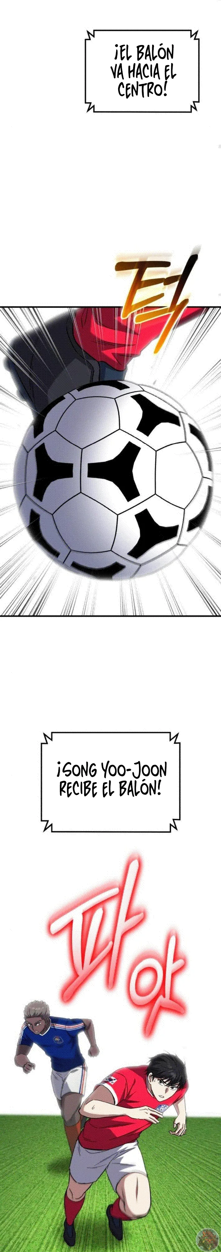 El pase del centrocampista genio es especial Capítulo 18 - Page 24