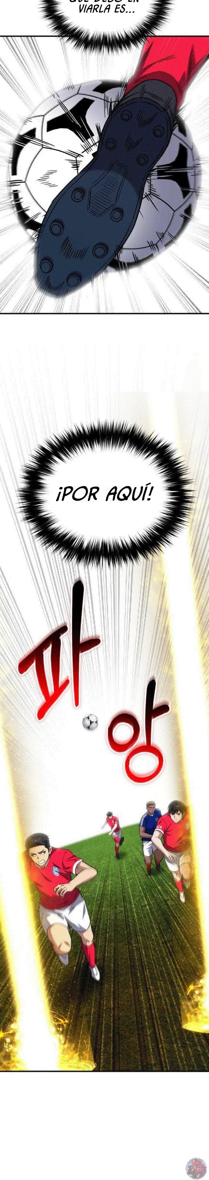 El pase del centrocampista genio es especial Capítulo 18 - Page 31