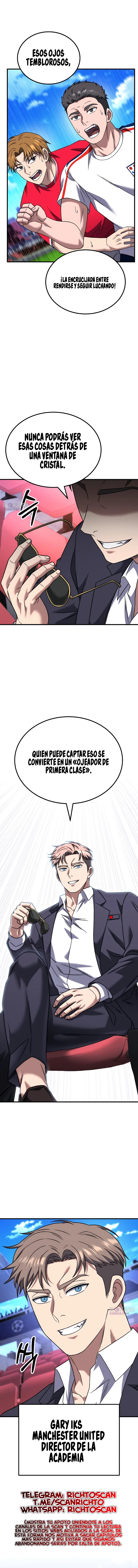 El pase del centrocampista genio es especial Capítulo 35 - Page 17