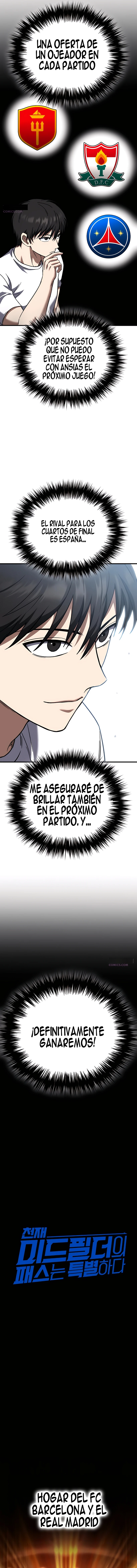 El pase del centrocampista genio es especial Capítulo 37 - Page 12
