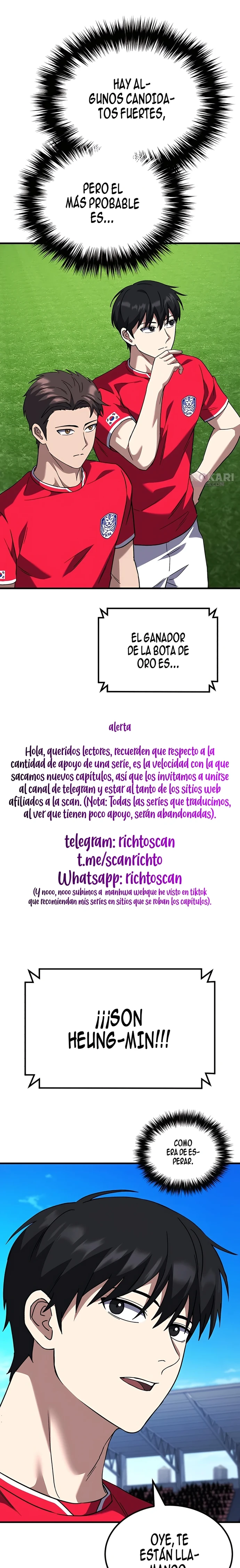 El pase del centrocampista genio es especial Capítulo 46 - Page 22